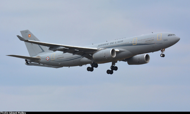 Vue d'un A330-MRTT (photo : G&eacute;rard Meilley)