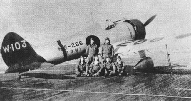 Vue d'un A5M4 embarqu&eacute; (photo : Fighters of the 20th Century - Aerospace Publishing)