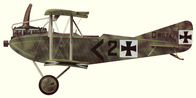 Vue d'un A.E.G. C.IV