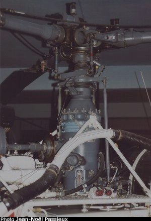 Rotor d'Alouette II (photo : JN Passieux - Mus&eacute;e de l'Air et de l'Espace du Bourget)
