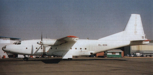 Vue d'un An-8 (photo : Airlife's World Aircraft - Rod Simpson)