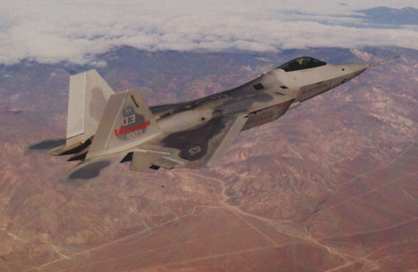 Chasseur am&eacute;ricain F-22
