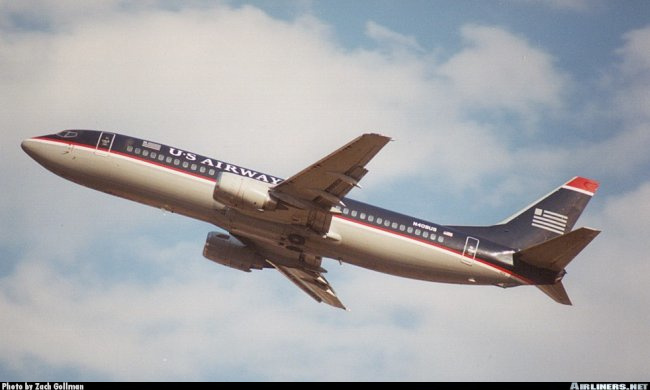 Vue d'un Boeing 737-401 (photo : Zach Gollman)