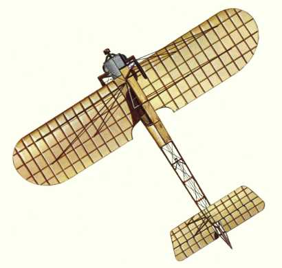 Plan d'un Bl&eacute;riot XI-2 (origine : Bombers 1914-1919 - Kenneth Munson)