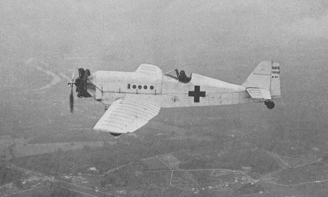 Vue d'un Bloch MB-80 (photo : Gallica - l'A&eacute;ronautique, Paris, juin 1939)