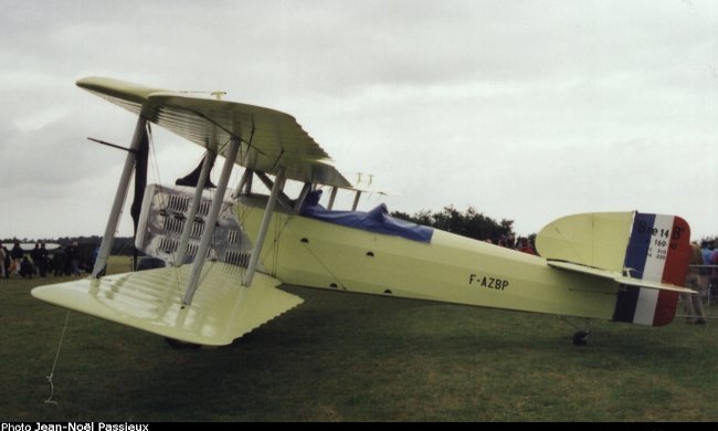 Vue d'une r&eacute;plique de Br.14B.2 (photo : JN Passieux, meeting de la Fert&eacute;-Alais 2001)