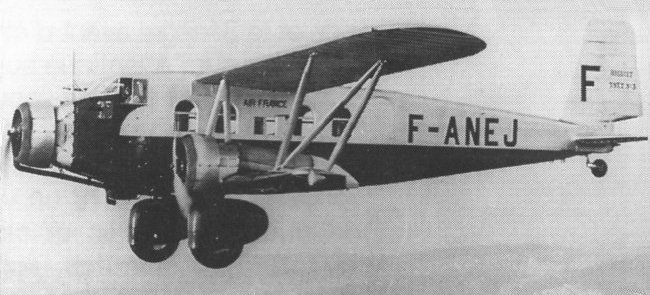 Vue d'un Breguet 393T (photo : L'A&eacute;ropostale - Beno&icirc;t Heimermann/Olivier Margot)