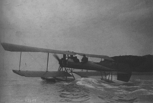 Vue d'un Breguet H-U3 (photo : Ren&eacute; Moineau, aviateur et inventeur - Jean-Louis Moineau)
