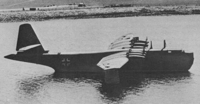 Vue du Bv 238 (photo : Encyclop&eacute;die illustr&eacute;e de l'Aviation dans le monde - David Mondey)