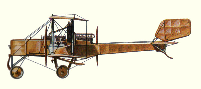Vue d'un Caproni Ca.32 (plan d'origine : Encyclop&eacute;die des Avions Militaires du Monde)