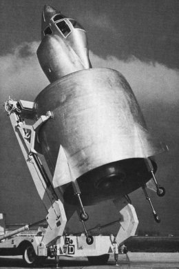 Vue du Col&eacute;opt&egrave;re (photo : Jane's pocket book 12 Research and experimental aircraft - Michael J.H. Taylor)