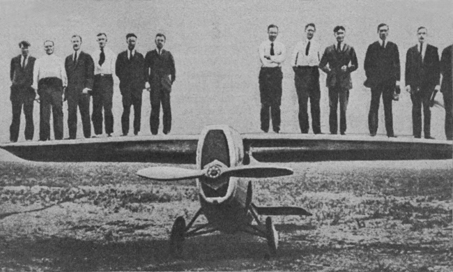 Vue du Dayton-Wright RB-1 (photo : Gallica - La Vie a&eacute;rienne, Paris, novembre 1920)