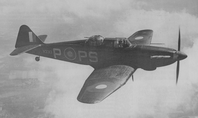 Vue d'un Defiant II (photo : Le Fana de l'Aviation num&eacute;ro 471)