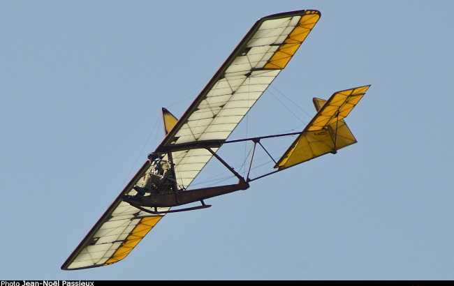 Vue d'un planeur DFS 108 (photo : JN Passieux, meeting de la Fert&eacute;-Alais 2018)