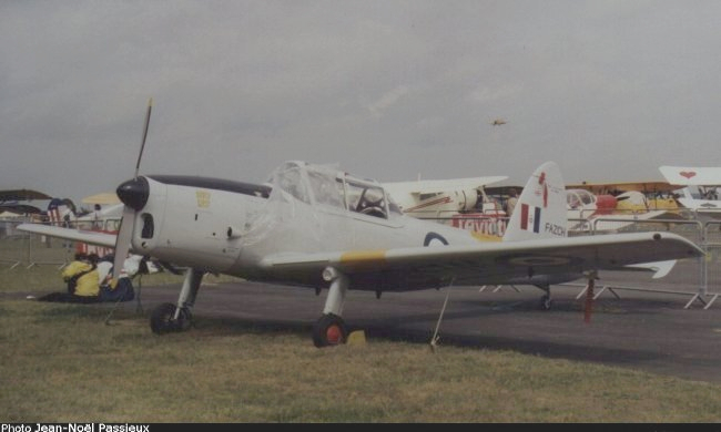 Vue du Chipmunk (photo : JN Passieux, meeting de la Fert&eacute;-Alais 2001)