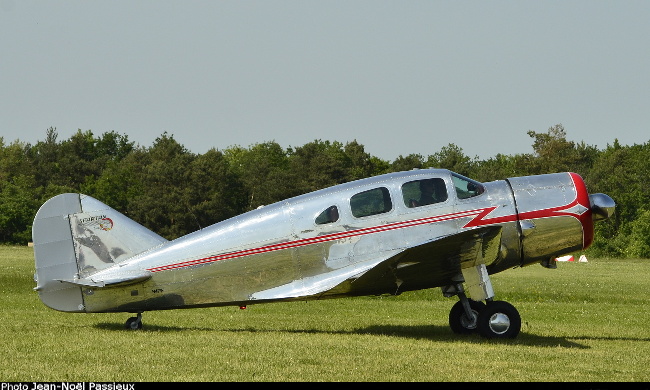 Vue d'un Spartan 7W Executive (photo : JN Passieux, meeting de la Fert&eacute;-Alais 2018)