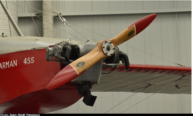 Vue d'un monoplan Farman F.455 (photo : JN Passieux - Mus&eacute;e de l'Air et de l'Espace du Bourget)