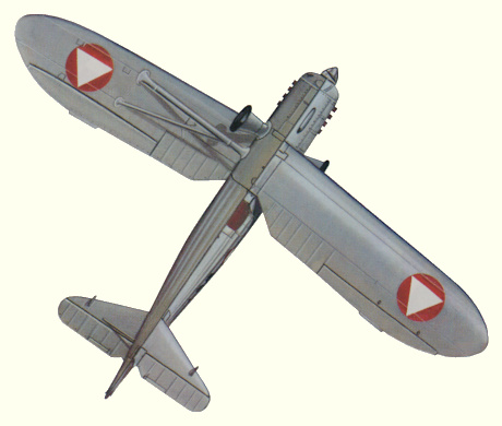 Plan d'un Fw 56 (origine : Fighters between the wars 1919-1939 - Kenneth Munson)