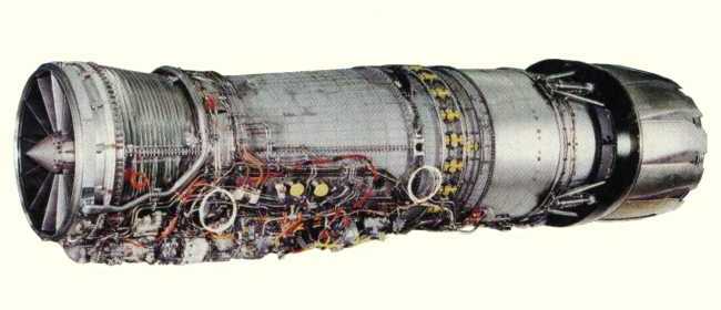 Vue d'un r&eacute;acteur General Electric F110