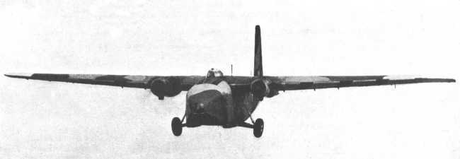 Vue d'un planeur de transport motoris&eacute; Hamilcar X (photo : Jane's fighting aircraft of World War II)