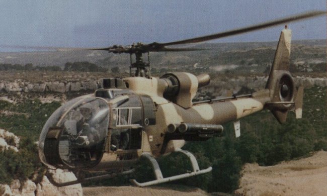 Vue d'une Gazelle SA 342