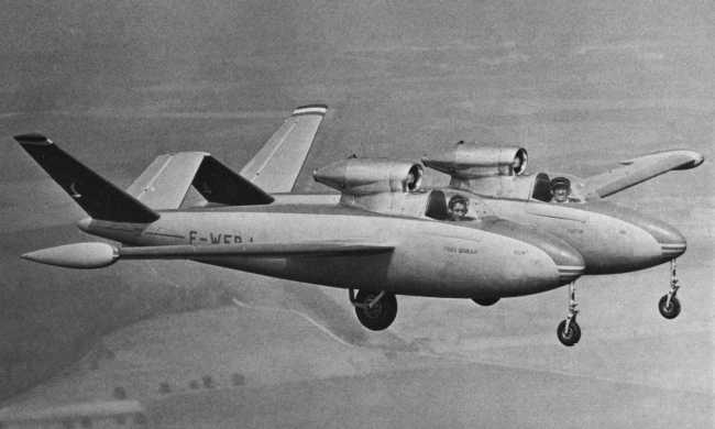 Vue d'un CM.88-R G&eacute;meaux I (photo : Jane's pocket book 12 Research and experimental aircraft - Michael J.H. Taylor)