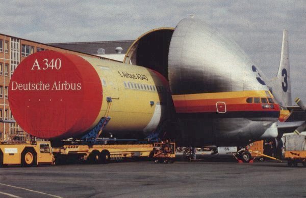 Vue d'un Super Guppy