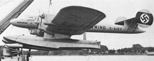 Vue du Ha 139V2 Nordwind (photo : Encyclop&eacute;die illustr&eacute;e de l'Aviation dans le monde - David Mondey)