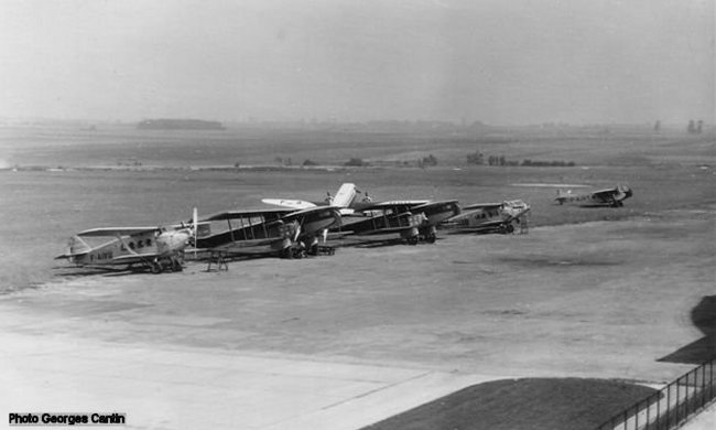Vue de la piste de l'a&eacute;roport du Bourget (photo fournie par Georges Cantin)
