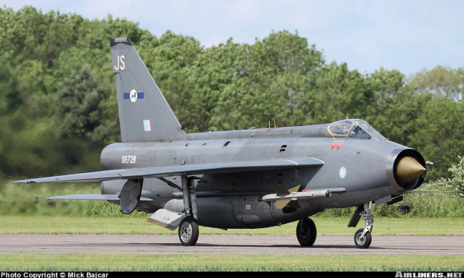 Vue d'un Lightning F. 6 (photo : Mick Bajcar)
