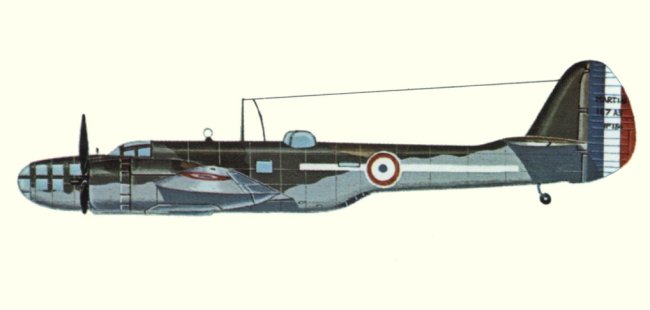 Vue d'un Martin 167A-3 (origine : Bombers 1939-1945 - Kenneth Munson)
