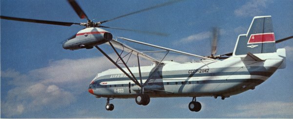 Vue d'un Mi-12 (photo : John W.R. Taylor)