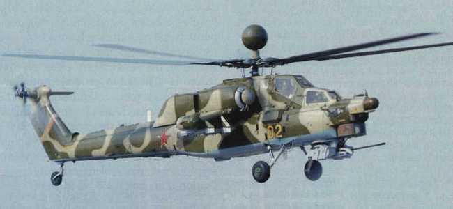 Vue du premier Mi-28N de s&eacute;rie