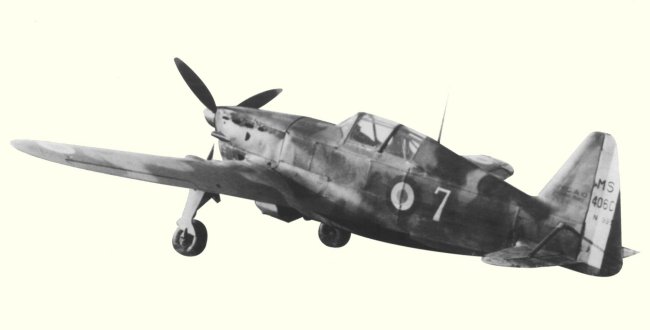 Vue d'un Morane-Saulnier 406 (photo : Le Patrimoine de l'aviation fran&ccedil;aise - SHAA Vincennes)