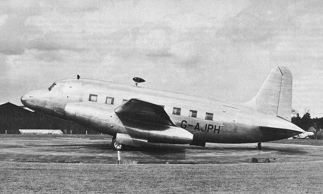 Vue du Nene-Viking (photo : Jane's pocket book 12 Research and experimental aircraft - Michael J.H. Taylor)