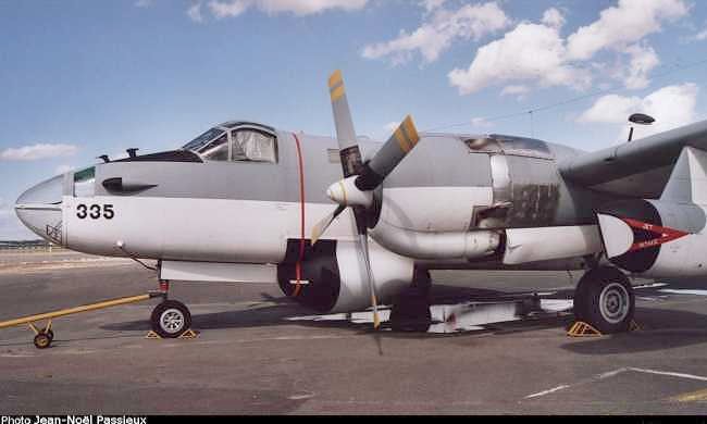 Vue d'un Neptune P2V-7 de l'A&eacute;ronavale (photo : JN Passieux - Mus&eacute;e de l'Air et de l'Espace du Bourget)