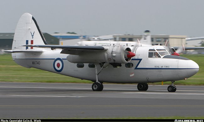Vue d'un P.66 Pembroke C.1 (photo : Colin K. Work)