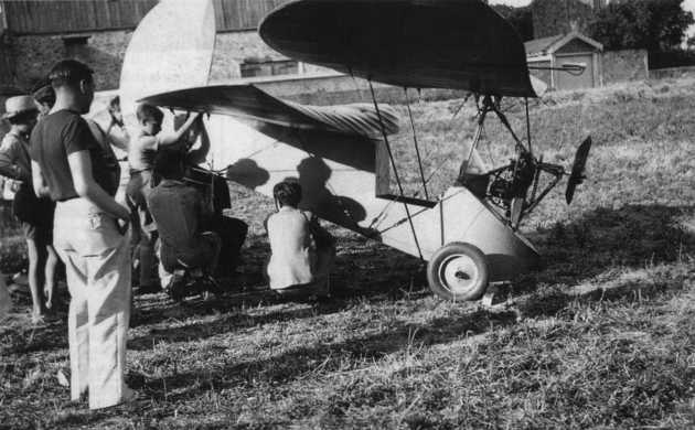 Vue du Pou du Ciel (photo : Le Patrimoine de l'aviation fran&ccedil;aise - Collection particuli&egrave;re)