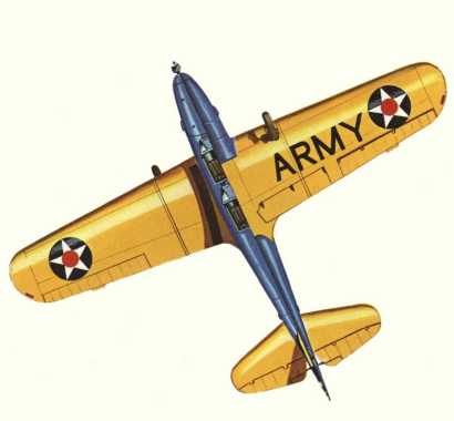 Plan d'un PT-19A (origine : Fighters 1939-1945 - Kenneth Munson)