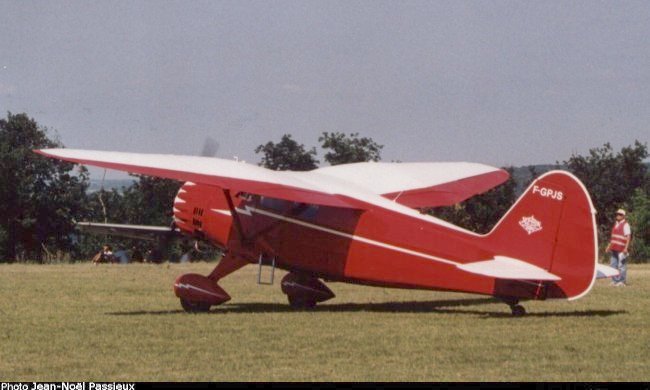Vue d'un Stinson Reliant SR-10C (photo : JN Passieux, meeting de la Fert&eacute;-Alais 2003)