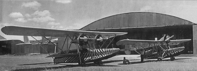 Vue du S-38 et du S-39 de Martin et Osa Johnson (photo : Le Fana de l'Aviation num&eacute;ro 411)