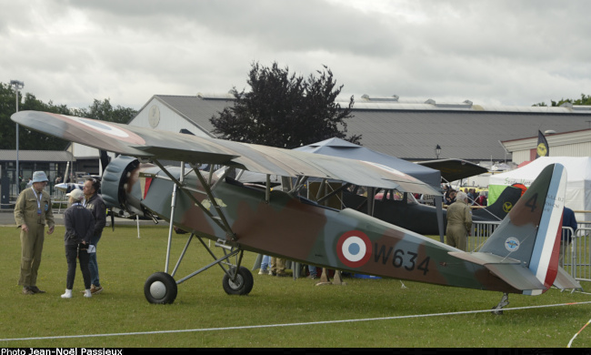 Vue d'un Salmson D-6 (photo : JN Passieux, meeting de la Fert&eacute;-Alais 2025)