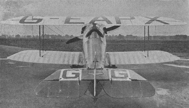 Vue du Martinsyde Semiquaver (photo : Gallica - Ann&eacute;e a&eacute;ronautique, 1920)