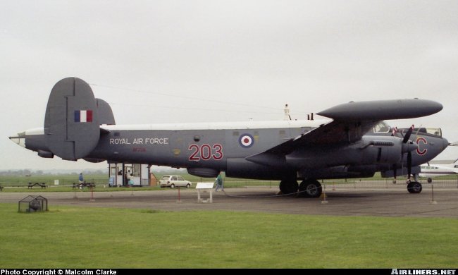 Vue d'un Shackleton Mk. 3-3 (photo : Malcolm Clarke)