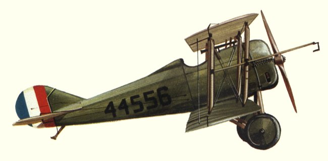 Vue d'un Standard E-1 (origine : Les Avions des origines &agrave; la Premi&egrave;re Guerre mondiale - Enzo Angelucci/Paolo Matricardi)