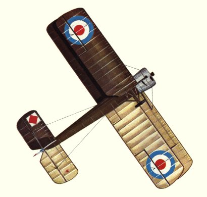 Plans d'un biplan 1&frac12; Strutter Type 9700 (origine : Bombers 1914-1919 - Kenneth Munson)
