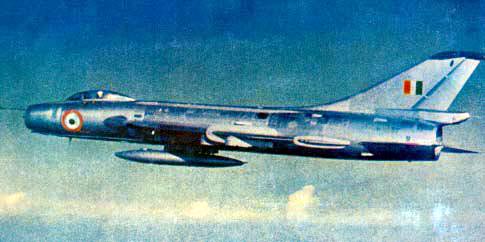 Vue d'un Sukhoi 7