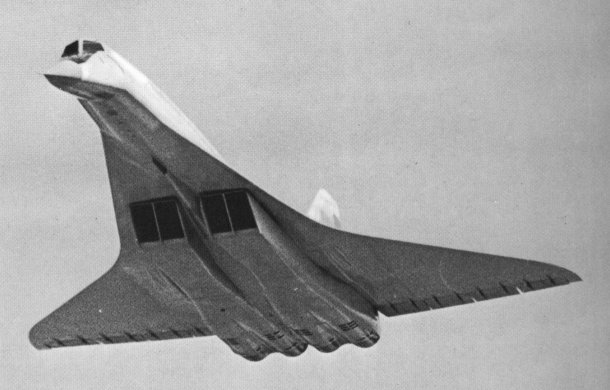 Vue du Tu-144 (photo : Histoire de l'aviation Ren&eacute; Chambe - A.P.N.)