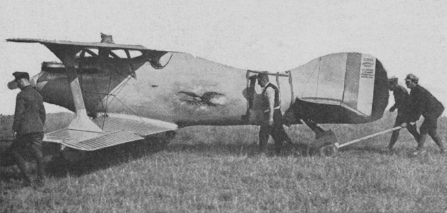 Vue du Verville-Packard R-1 (photo : Gallica - La Vie a&eacute;rienne, Paris, novembre 1920)
