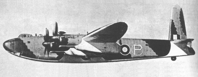 Vue du Vickers Windsor (photo : Jane's fighting aircraft of World War II)